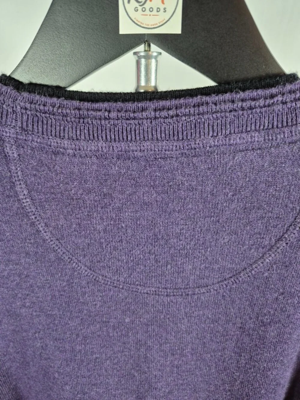 Nat Nast Luxury Originals Purple Cashmere Blend Sweater Men's Small